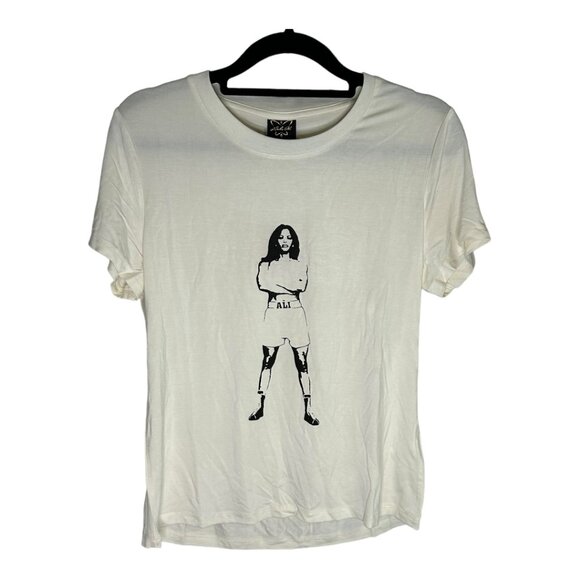 Laila Ali | Women's Empowerment Top Tee - Boxer Power Stance XS (NWT) - Picture 4 of 6